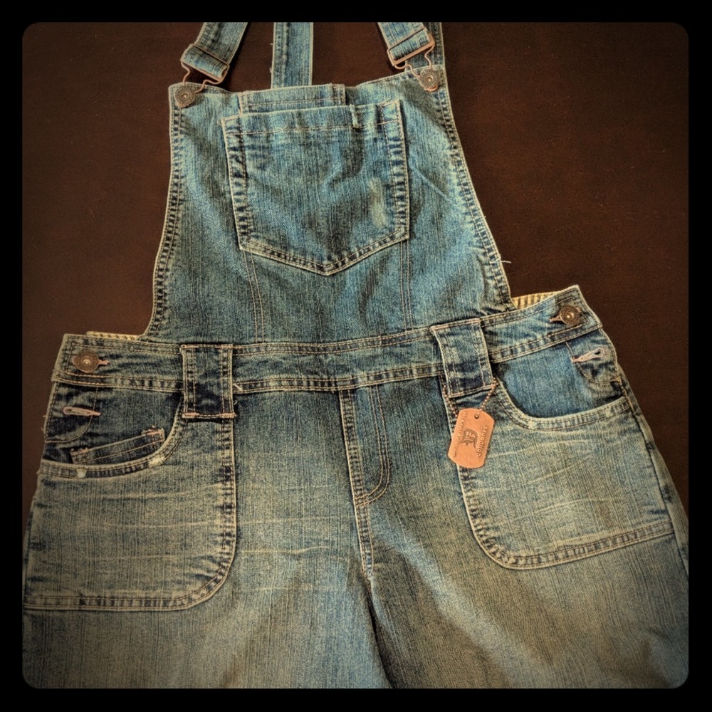 Overall Shorts